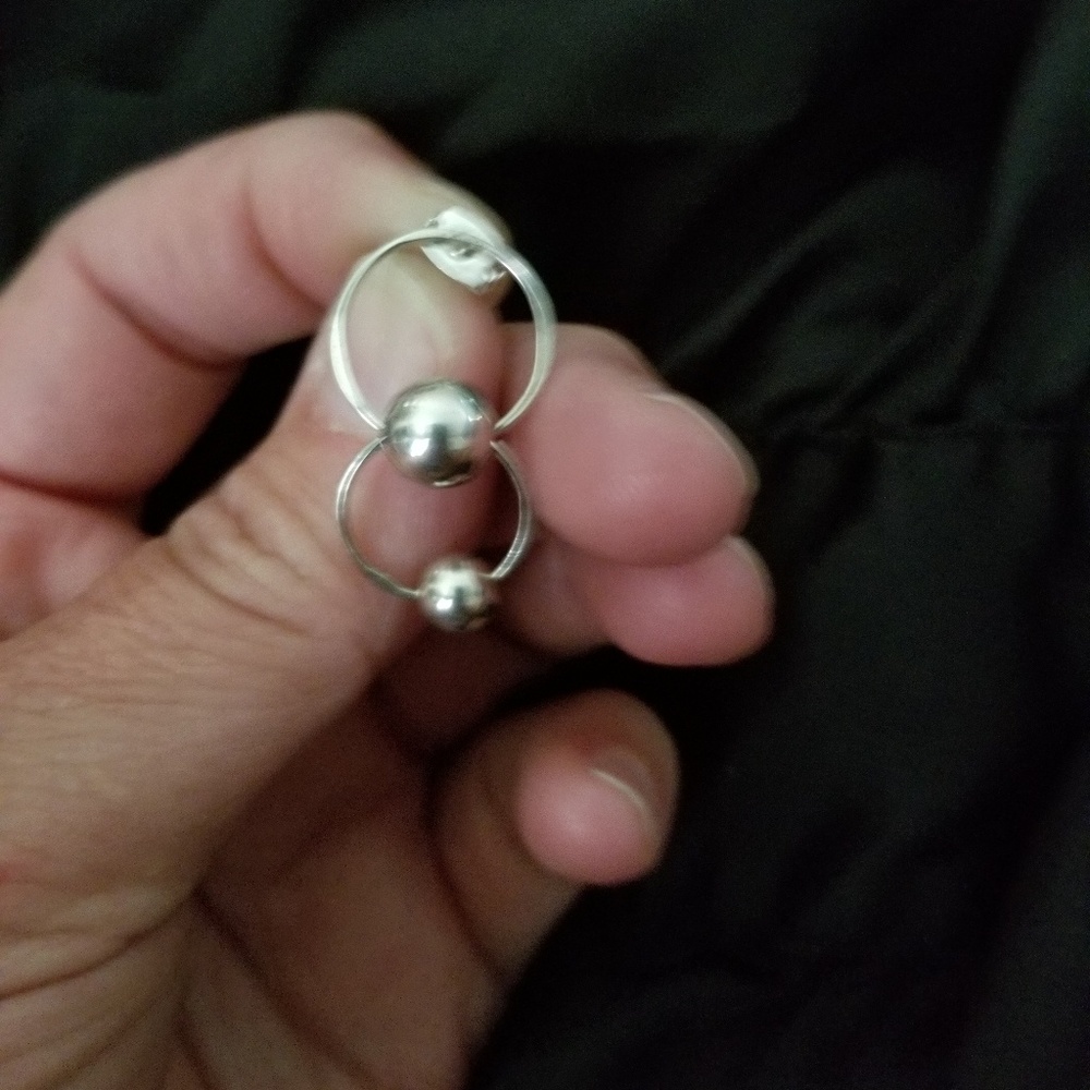 S.S. Earrings - Picture 2 of 2